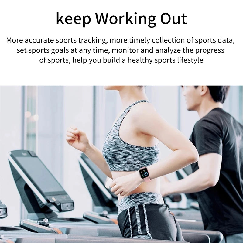 10Pcs D20 Smart Watch for Men Women Smartwatch Y68 Fitness Tracker Sports Heart Rate Monitor Wristwatch for IOS Android