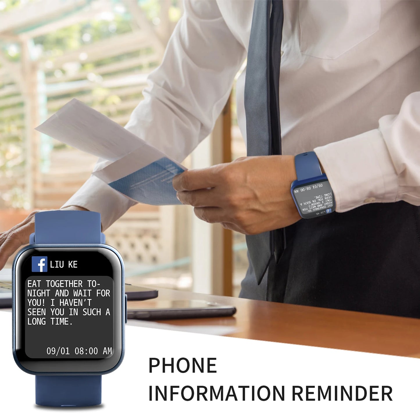 Smart Watch For Men Women Heart Rate Monitor Sleep Tracker Watches IP68 Waterproof Multi Sports Modes Smartwatch For Android IOS