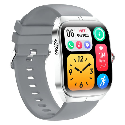 NFC Smart Watch Bluetooth Calling AI Voice Health Monitoring Men Outdoor Sports Fitness Tracker Smartwatch Sleep Tracker HK80