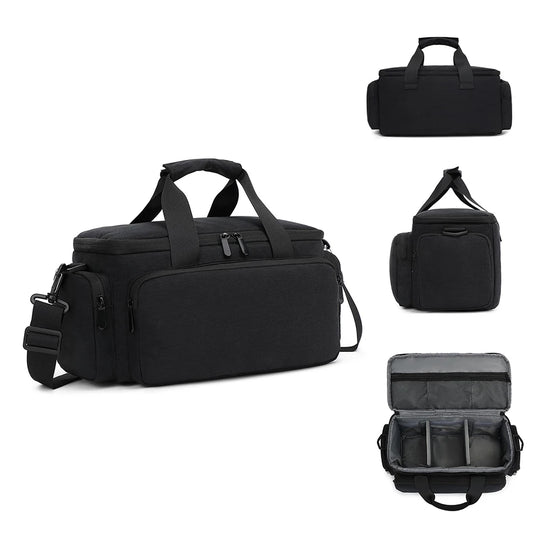 Travel Camera Shoulder Crossbody Bag waterproof Shock-Proof Camcorder Bag with Removable Dividers Handbags for Women Men