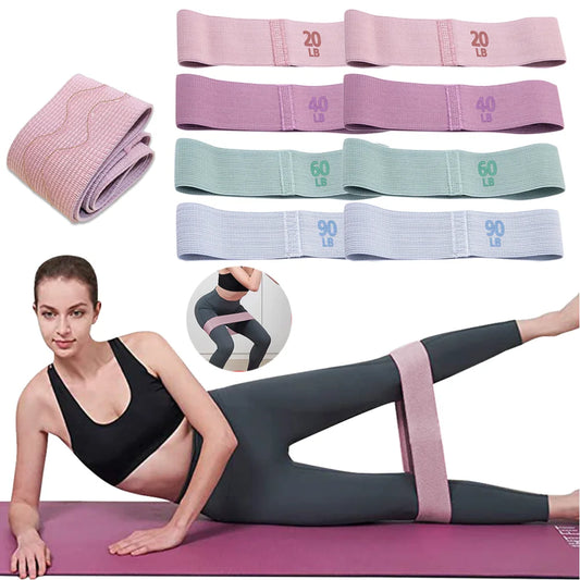 Fitness Resistance Belt Anti slip Hip Expansion Belt Portable Hip Elastic Belt Strength Training Cross Exercise Equipment