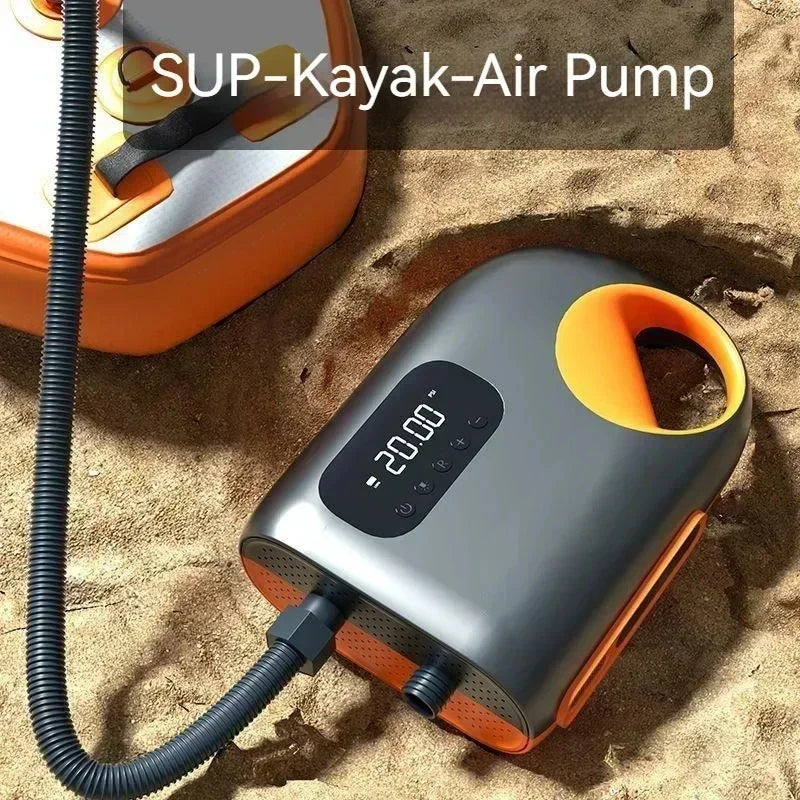 20 PSI Protable Air Pump Inflatable Sup Pump120W Electric Inflatable Deflatable Air Inflator for Outdoo Paddle Board Boat Kayak