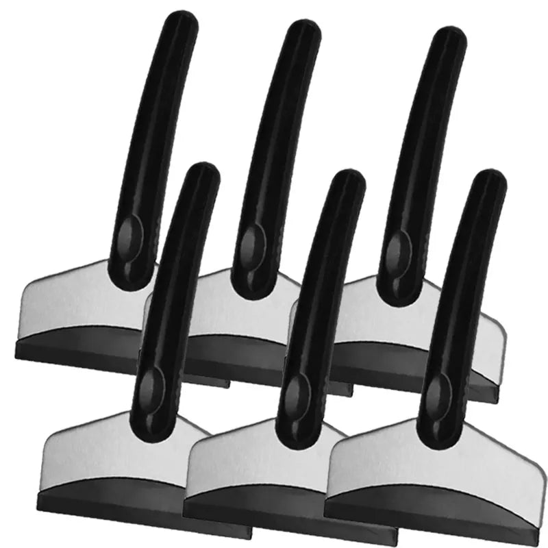 1/6pcs Car Ice Scraper Snow Removal Shovel Winter Windshield Window Snow Cleaning Scraping Tool Auto Ice Breaker Snow Shovel
