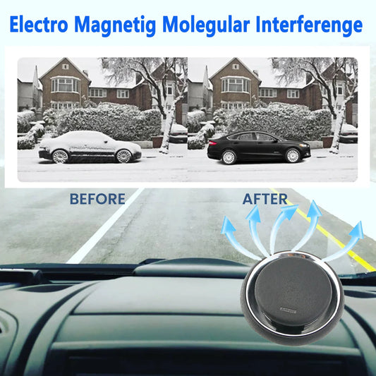 Advanced Electromagnetic Car De-Icer Portable Molecular Oscillation Ice Remover Tool for Windshield Instant Defroster & Demister