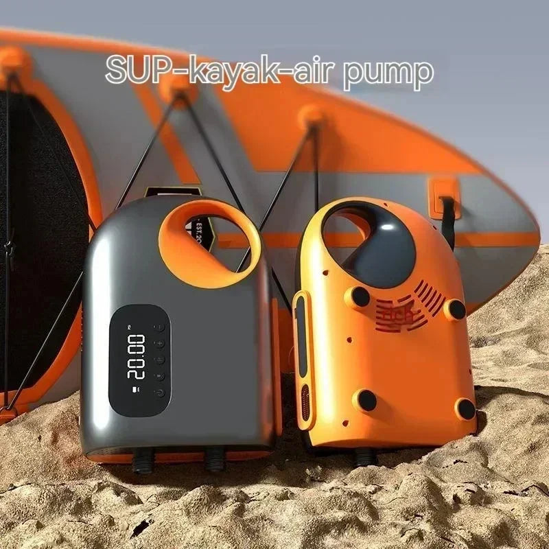 20 PSI Protable Air Pump Inflatable Sup Pump120W Electric Inflatable Deflatable Air Inflator for Outdoo Paddle Board Boat Kayak