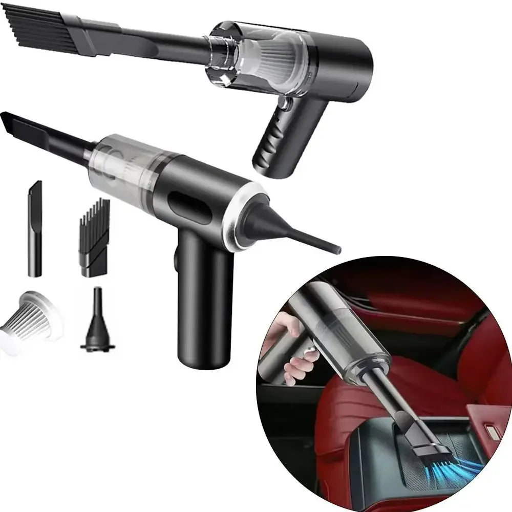 Car Vacuum Cleaner Portable Small Vacuum Cleaner For Multi Purpose Vehicles Small Household Pump Handheld Car Vacuum Cleaner