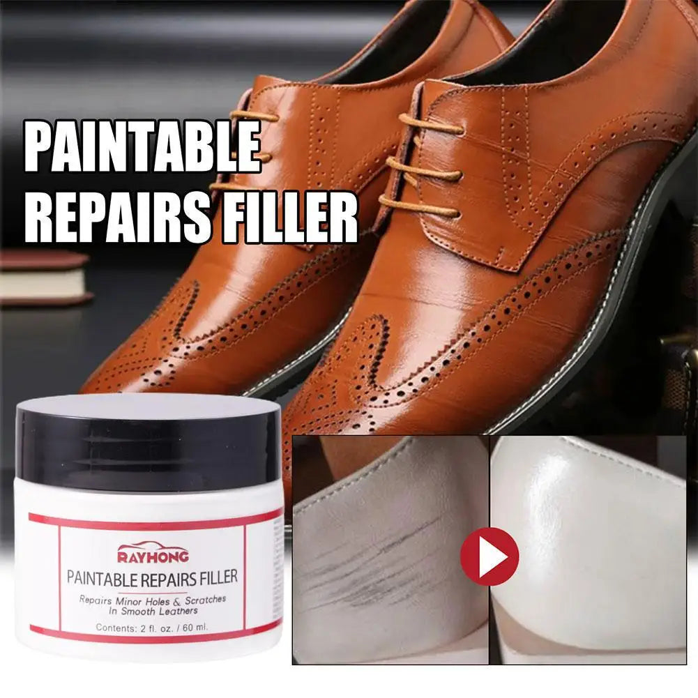 Leather Repair Paste Car Seat Scratch Refurbishment Kit Sofa Leather Damage Repair Filler Furniture Auto Interior Restoration