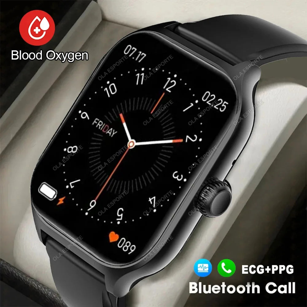 Smart Watch Men Women 2.01 Inch Dial to Answer Calls GPS Sports Tracker Heart Rate Blood Oxygen Monitoring Bluetooth Smartwatch