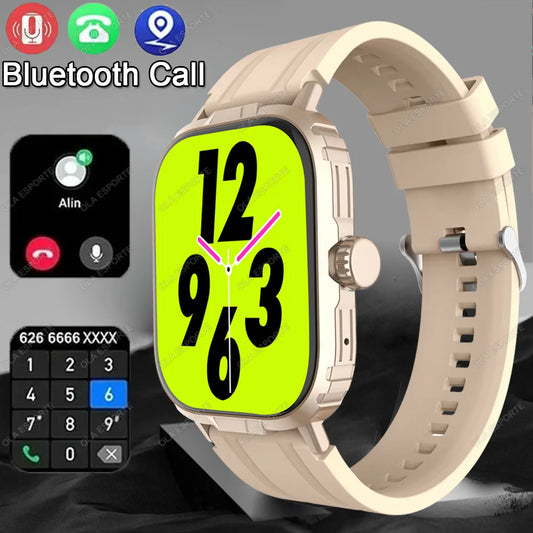 Military GPS Smart Watch Men Heart Rate Health Monitor 3ATM IP68 Waterproof Outdoor Sport Tracker HD Bluetooth Call Smartwatch