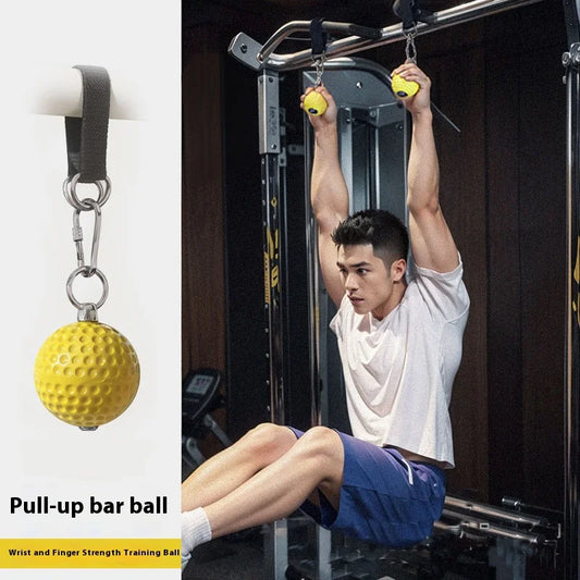 7cm/9cm Pull-up Grip Ball Finger Strengthener Anti-slip Hand Trainer Sport Forearm Exerciser Professional Gym Equipment Fitness